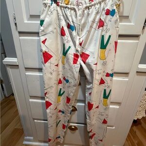 Vintage David Smith lounge pants  Sz 10 Pockets Elastic/ draw string waist.